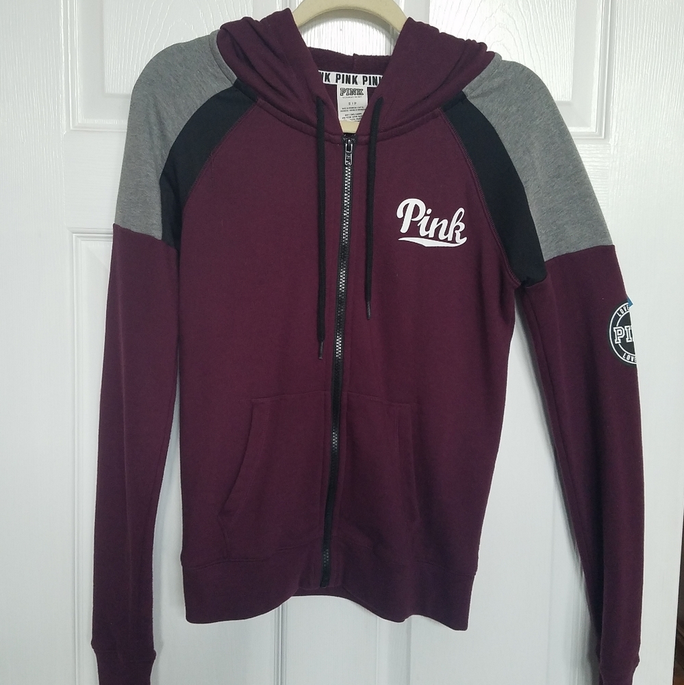 VS PINK Zip Up Hoodie